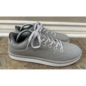 Allbirds Wool Piper Woven Pewter Gray Lace Up Shoes Women's Size 11